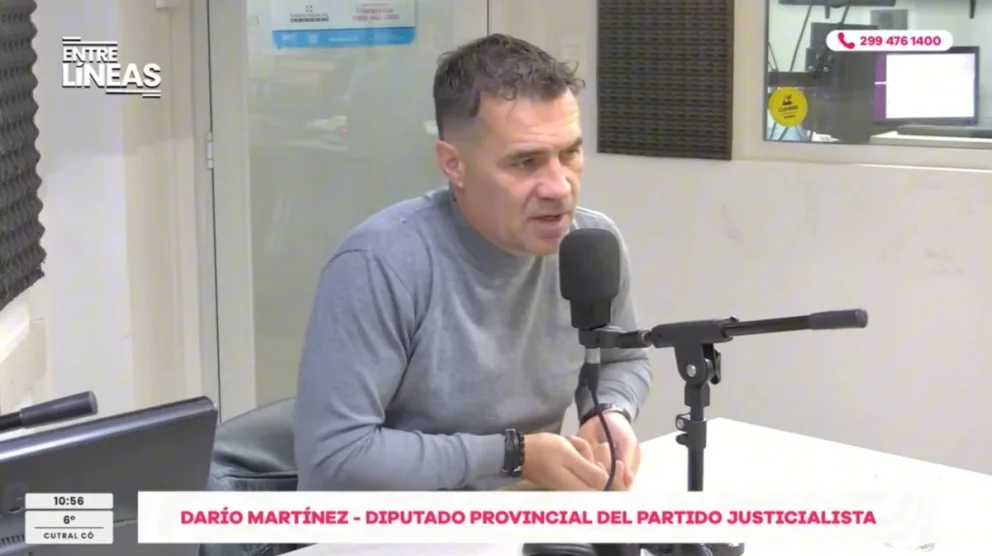 Darío Martínez sobre el peronismo: “es un partido que tiene la responsabilidad de sacar a la Argentina adelante”