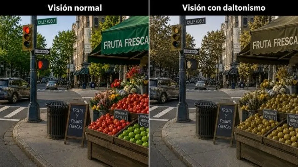 Daltonismo en Argentina: afecta al 8% de los varones, pero no hay controles obligatorios en escuelas