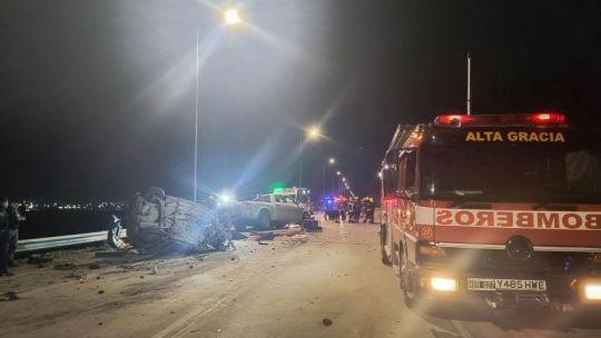 Alta Gracia: cuatro muertos por un choque fatal en la ruta C-45