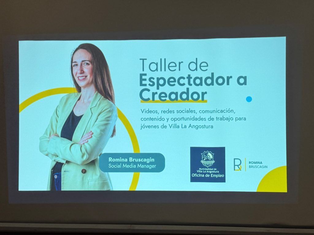 Comenzó el taller “De espectador a creador” organizado por la Oficina de Empleo.