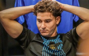 Las dramáticas fotos de Julián Álvarez que aparecieron en medio del escándalo: el terrible momento que vive