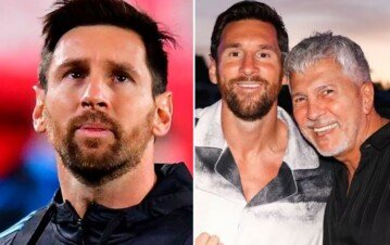 El video de Messi llegando a Rosario para despedir a su papá Jorge tras su muerte: el desgarrador dolor de Lionel