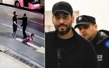 De negro y a escondidas: así llegó la novia de Facundo Moyano a declarar a la fiscalía para explicar todo lo que pasó en su departamento