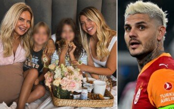 ¡Imágenes sensibles! La gravísima foto que Wanda Nara le sacó a su hija Isabella en la intimidad: “Nefasta y psicópata”