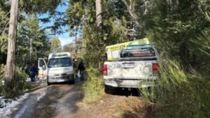 Bariloche: un auto derrapó por el hielo, cayó al lago Nahuel Huapi y murió una nena de tres años
