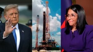 Trump complica gratis a Delcy Rodríguez: “Gracias Venezuela, por regalarnos su petróleo”