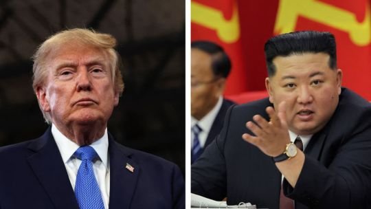 Trump dijo que “reducirá” ejercicios militares con Corea del Sur, “por mi buena relación con Kim Jong Un”
