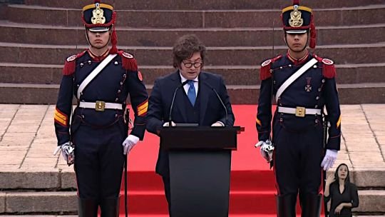 Mensajes cifrados en el discurso de Milei