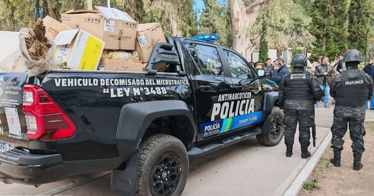 Neuquén consolida resultados en la lucha contra el narcotráfico