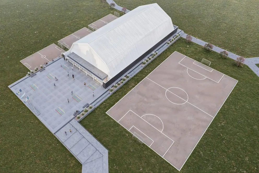 La Provincia construirá un nuevo Centro Deportivo Comunitario en San Patricio del Chañar