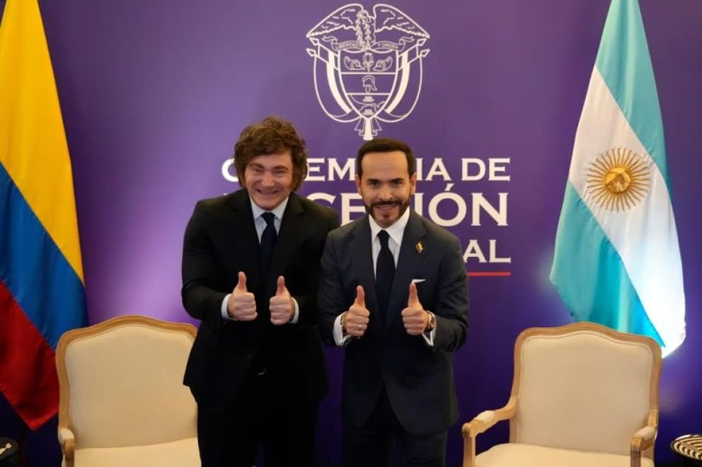 Milei se reunió con el electo Presidente de Colombia, Abelardo de la Espriella