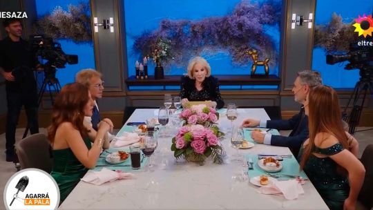 Con Mirtha, Casella y Francese hablaron de “teatros que explotan de gente” y Milei aplaudió en redes