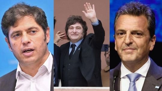 Una encuesta revela que Sergio Massa le gana en el balotaje a Milei por más diferencia que Axel Kicillof