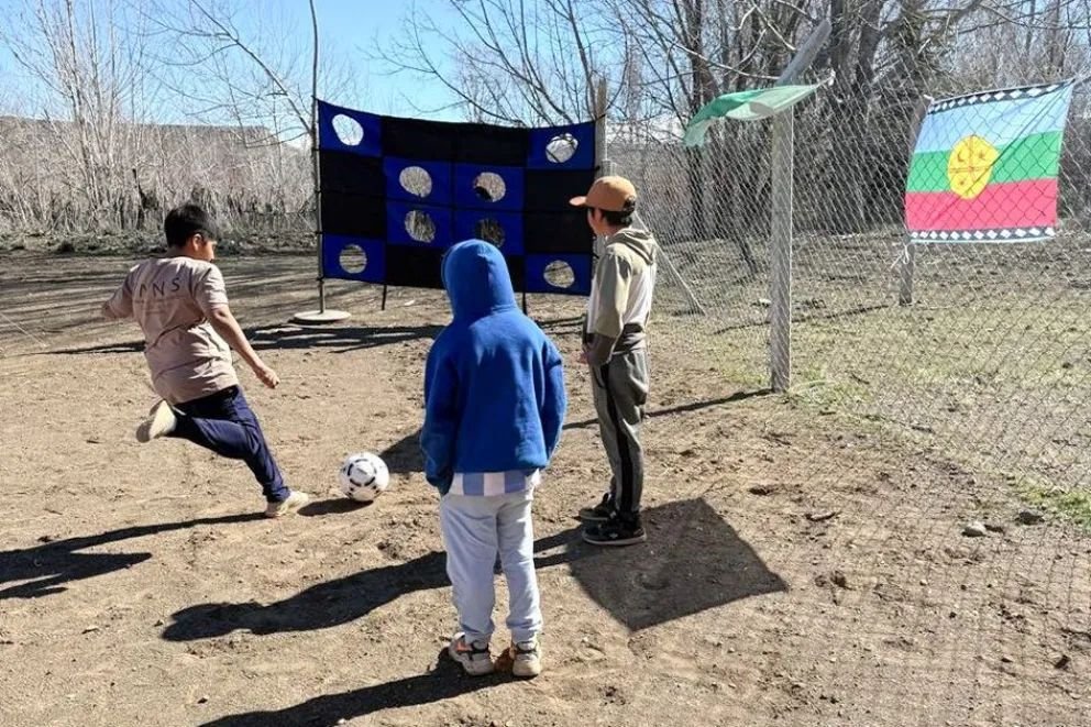 El deporte llegó a las comunidades mapuches para fortalecer vínculos y compartir saberes