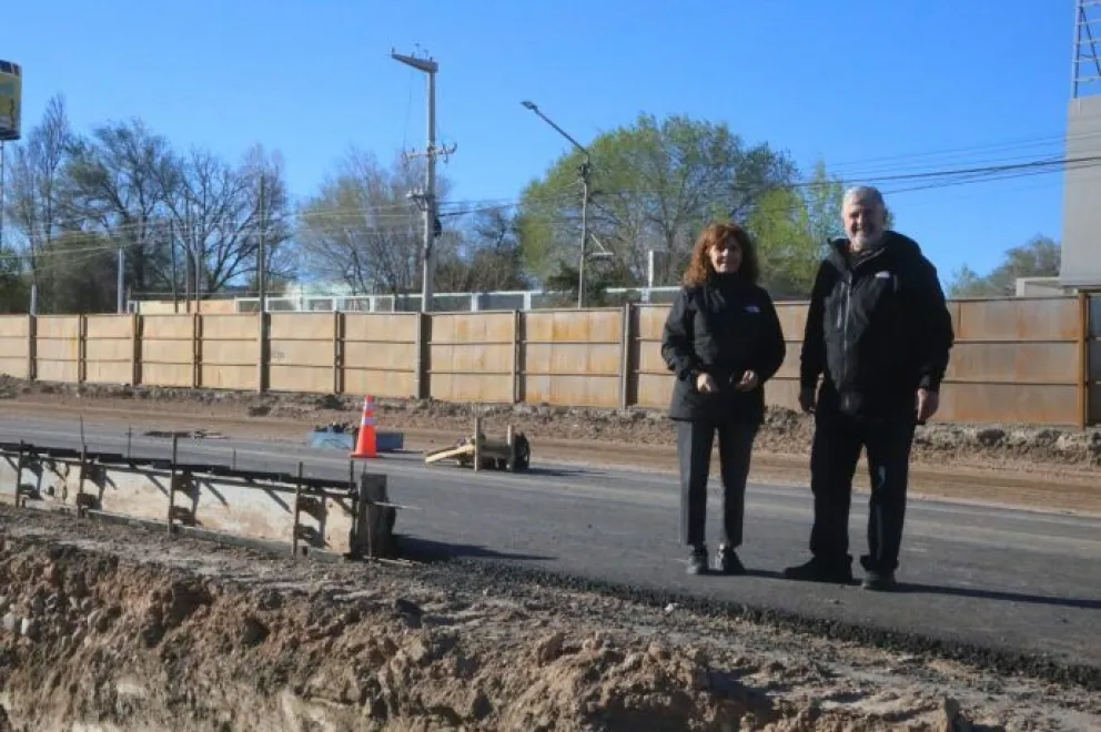 La Avenida Mosconi avanza y el Municipio apunta a terminar la obra antes de fin de año