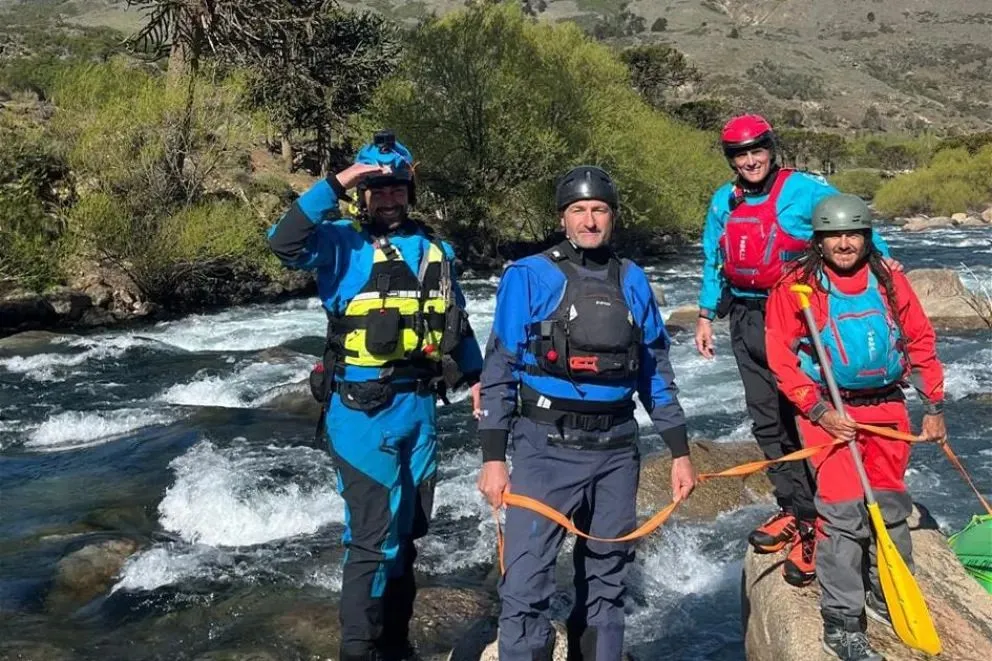 Capacitan a guías de rafting para potenciar los ríos neuquinos