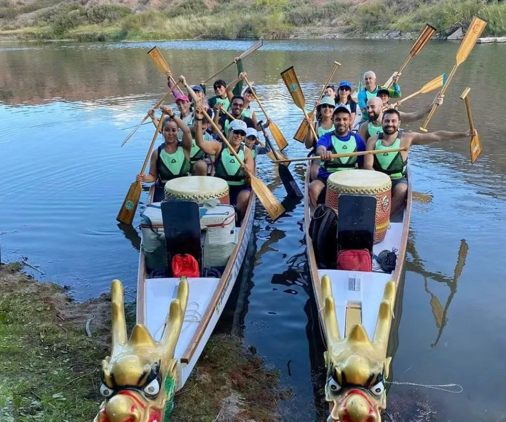 Preparan un encuentro de dragones en el Limay