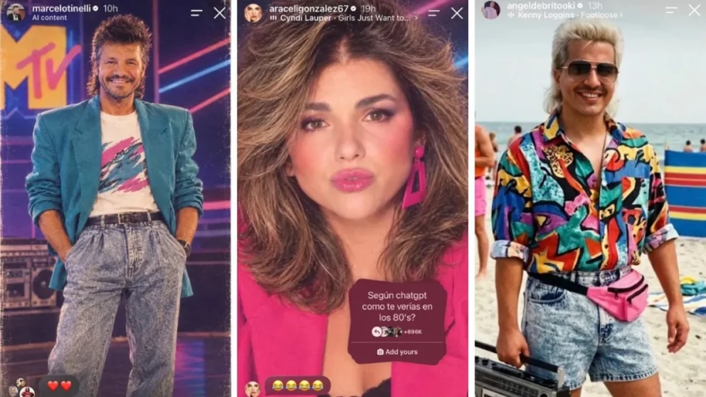 IA fotos de los años 80: cómo hacer el trend viral que te permite viajar en el tiempo y transformar tu imagen