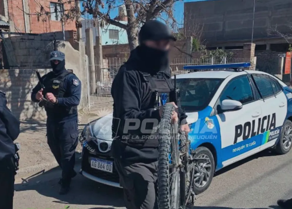 Dos allanamientos en Neuquén permitieron recuperar dos bicicletas vinculadas a robos