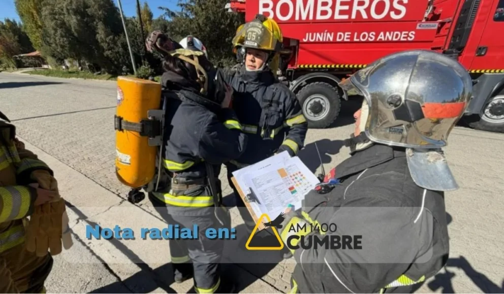 Bomberos de Junín suma equipamiento y proyecta un nuevo cuartel: “Siempre hace falta algo más”