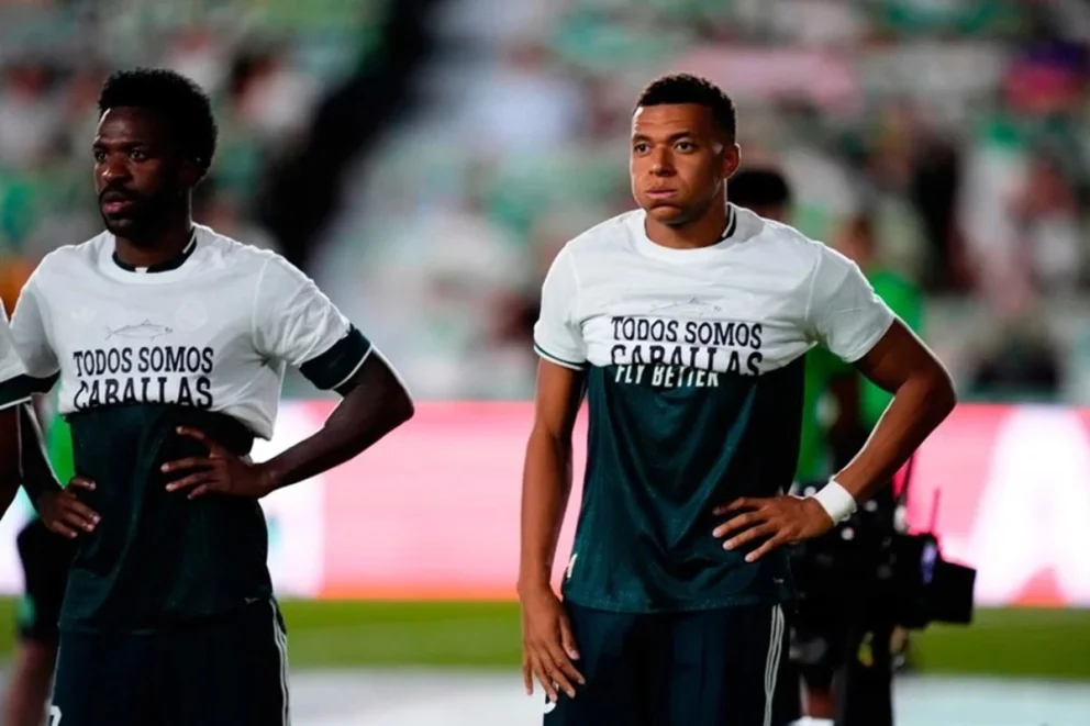 Kylian Mbappé explicó por qué no mostró la camiseta de apoyo a Ceuta junto a Vinícius Jr. y Konaté