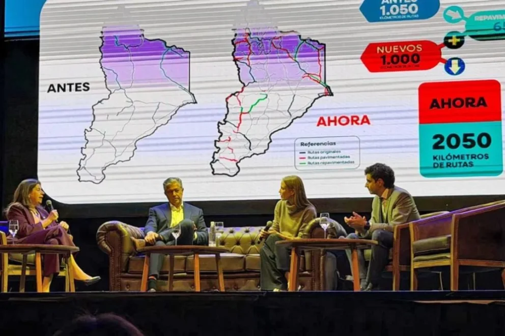 Obras en rutas: Figueroa destacó que ya superan lo hecho en toda la historia