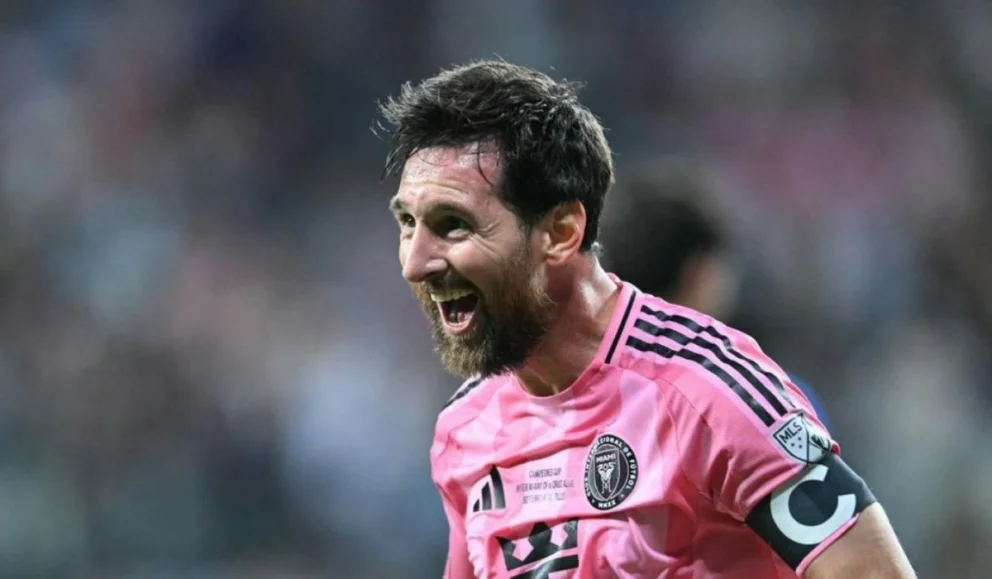 Show de Messi en la Campeones Cup: gol, asistencia y nuevo título con Inter Miami