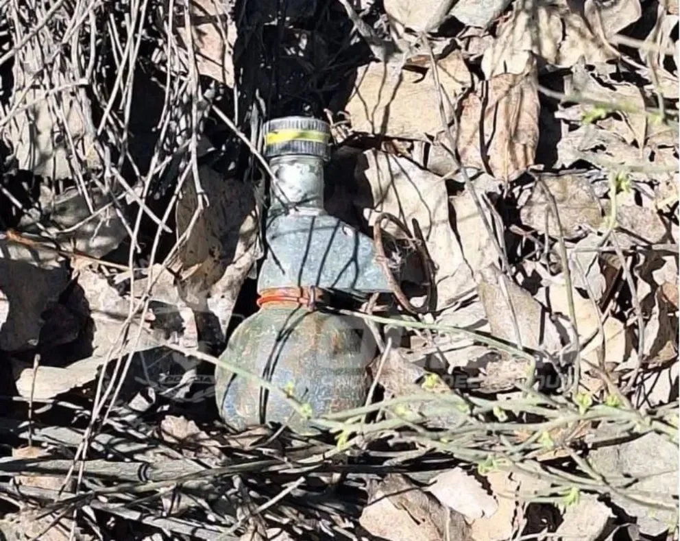 Plottier: hallaron una granada de mano activa en un barrio y piden no tocarla