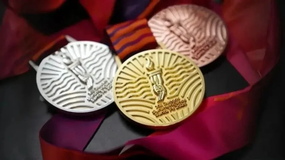 Así está el medallero general en los Juegos Suramericanos Santa Fe 2026
