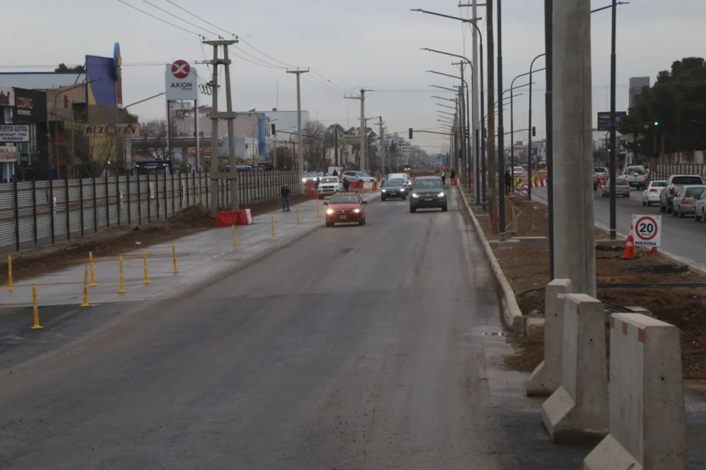 Habilitaron 400 metros de la Gran Avenida y mejoran la circulación
