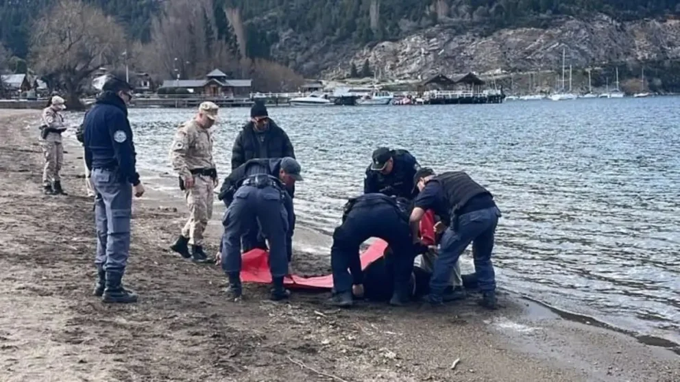 Quién era la mujer que murió tras ser rescatada del lago Lácar en San Martín de los Andes
