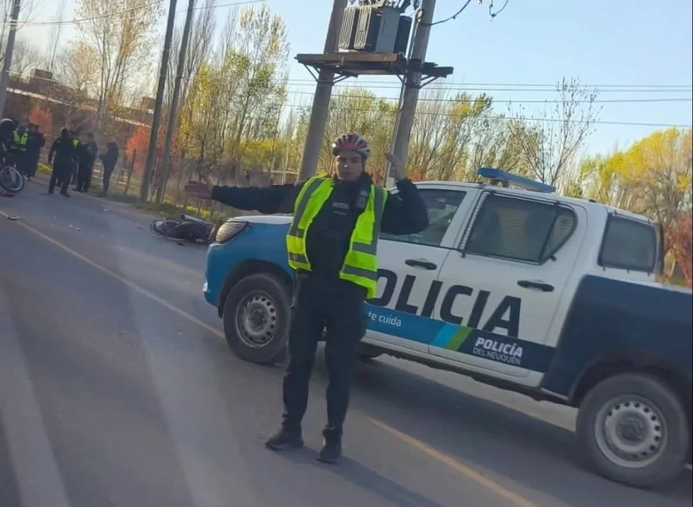 Un joven murió tras impactar con su motocicleta contra un poste en Plottier