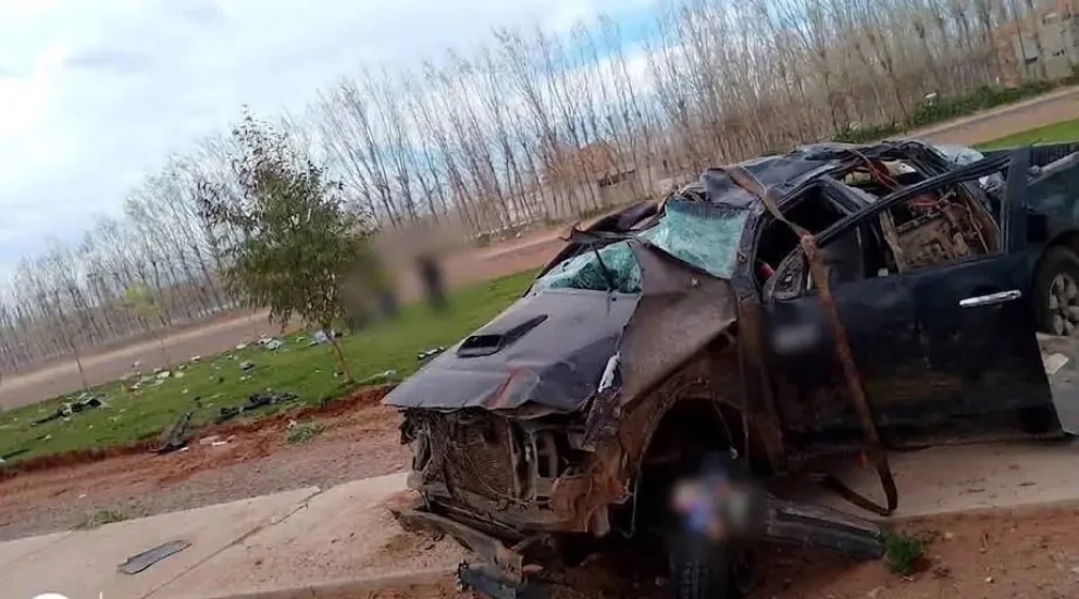 Fatal vuelco en Rincón de los Sauces: dos muertos y heridos de gravedad