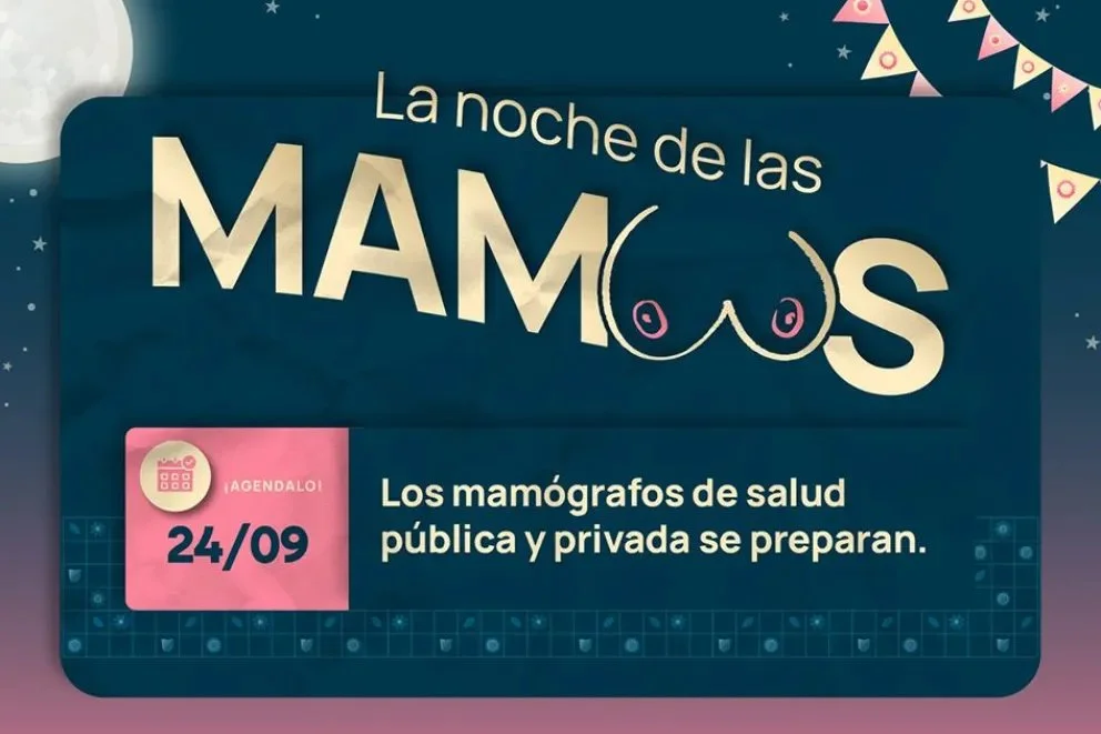 Llega la quinta noche de las mamografías a Neuquén: cuándo será