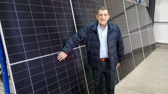 Tras inaugurar el mayor parque solar de Córdoba, Bugliotti proyecta otro en Carlos Paz