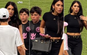 El video que nadie vio de Messi peleando con un hombre y está impactando en todo Estados Unidos: “Conmigo no”