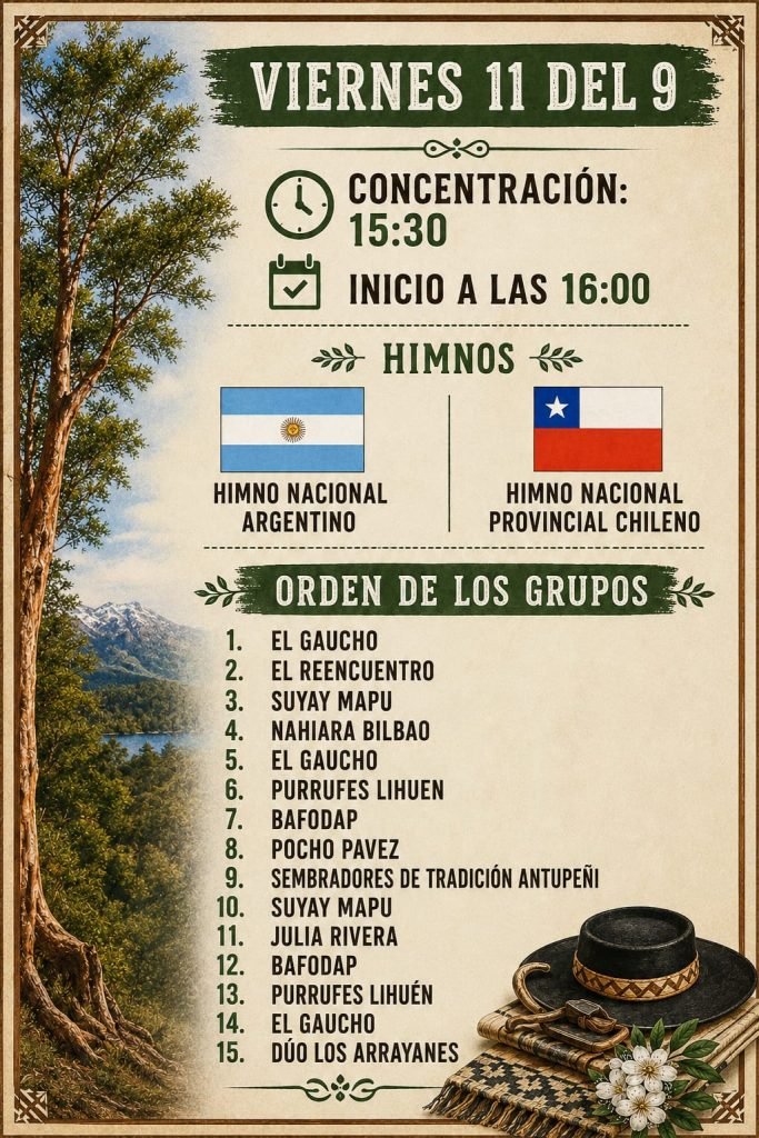 Villa La Angostura se prepara para la 3.ª edición del Festival Internacional de los Arrayanes.