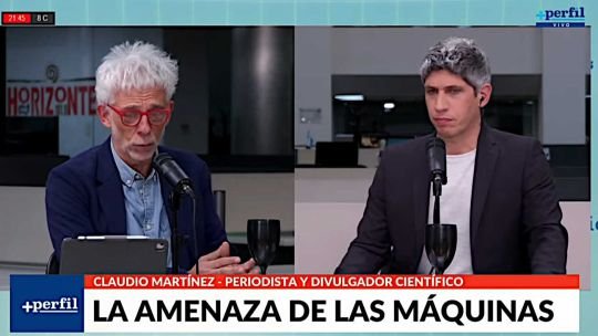 “La amenaza de las máquinas es una amenaza real y está escalando”: Claudio Martínez analizó los peligros de la IA en QR!