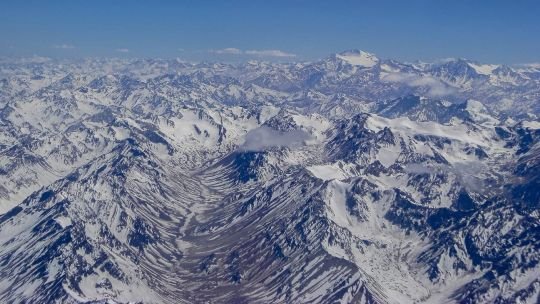 Récord de nieve en la ladera occidental de la Cordillera de los Andes: superó los 10 mil kilómetros cuadrados en agosto