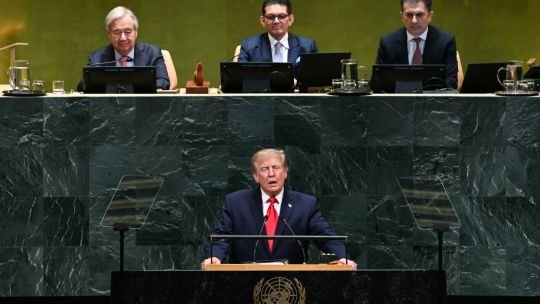 Trump en la ONU: “O hacemos un trato con Irán o aniquilo a la República Islámica”
