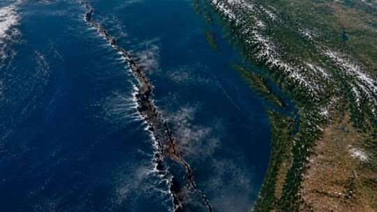 Científicos encontraron una fractura tectónica en una franja oceánica frente a las costas del Pacífico
