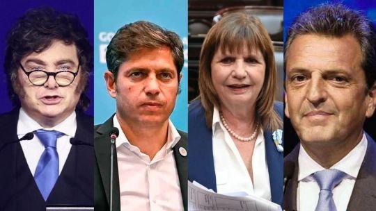 Una encuesta revela cuánto pueden crecer Milei, Kicillof, Bullrich y Massa para las elecciones del 2027