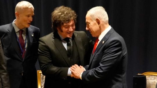 Milei se reunió con Netanyahu en medio de la tensión por Navitas y el petróleo de Malvinas