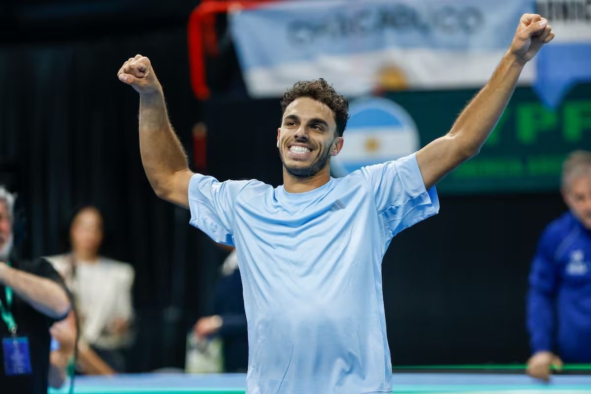 Cerúndolo puso primera en el Ruca Che y se llevó el primer punto para Argentina