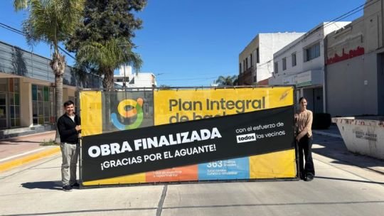 Sin acto y con un “gracias por el aguante”: así terminó una obra de 0 millones en Oncativo