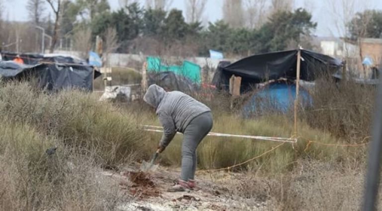 Proyectaban una plaza y el terreno fue usurpado