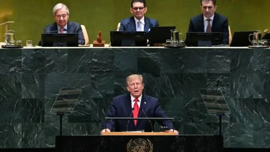 RDC: todo lo que dejó el discurso de Donald Trump en la Asamblea General de Naciones Unidas