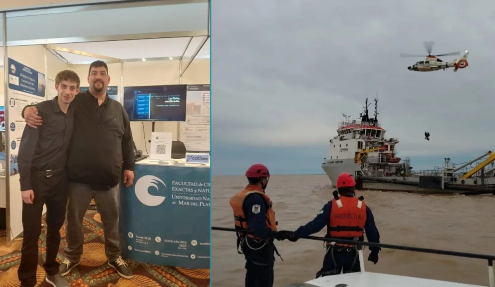 Un capitán y un joven de 19 años crean un sistema para salvar vidas en altamar