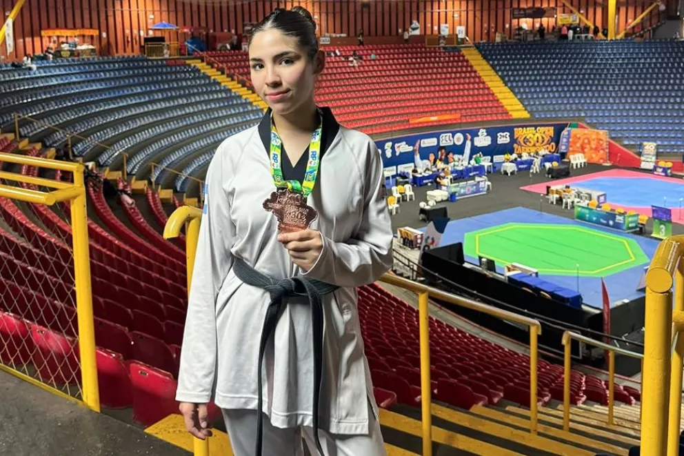 Daniela Infante Baldiviezo logró bronce en Brasil y puso a Neuquén otra vez en el podio internacional
