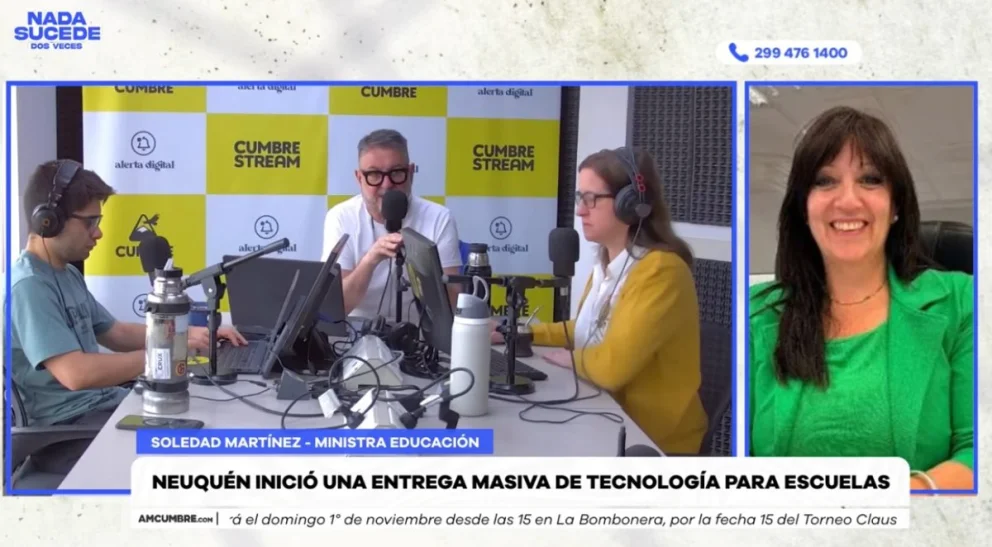 Soledad Martínez destacó el ciclo lectivo, la inversión en edificios, las becas y la entrega de computadoras
